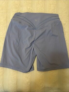 Women's Light Blue Active Bike Shorts